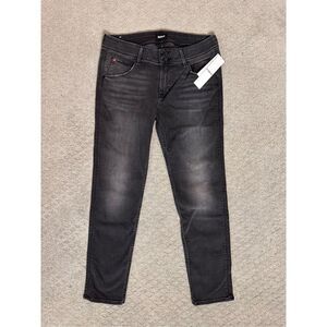 NWT Hudson Collin Ankle Jeans Black size 30